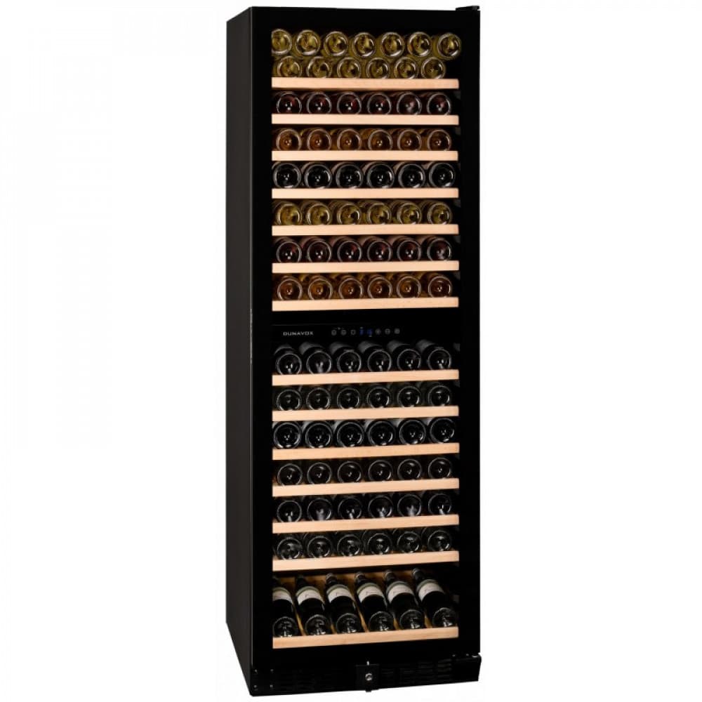 Отдельностоящий винный шкаф Dunavox DX-166.428DBK