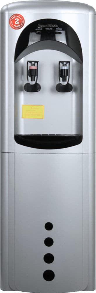 Кулер Aqua Work 16-L/HLN серебристо-черный