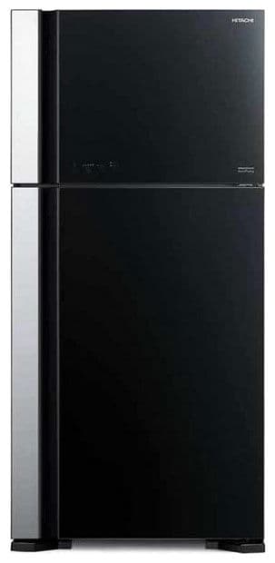 Отдельностоящий двухкамерный холодильник Hitachi R-VG 662 PU7 GBK