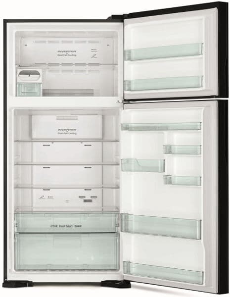 Отдельностоящий двухкамерный холодильник Hitachi R-VG 662 PU7 GGR