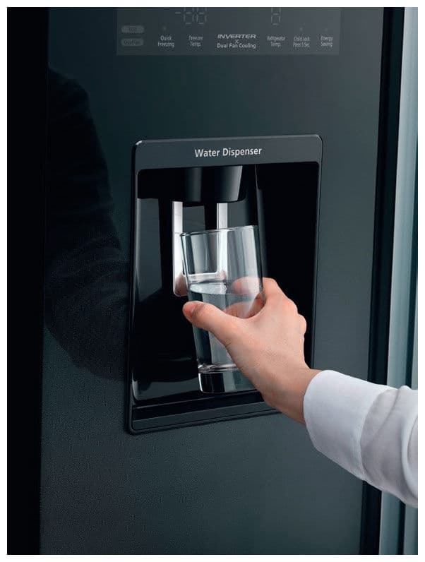 Отдельностоящий Side by Side холодильник Hitachi R-W 662 PU7 GBK