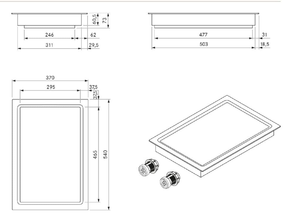 Теппан-гриль Bora PKT3