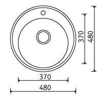 Кухонная мойка Lava R.1