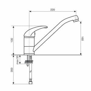 Смеситель Italmix WEB WE 0900