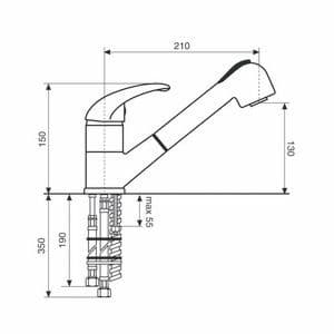 Смеситель Italmix WEB WE 0800