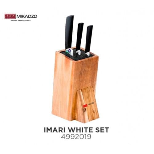 Набор ножей Mikadzo IMARI-W+подставка