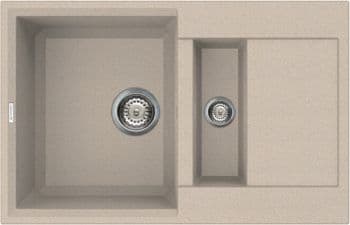Кухонная мойка Omoikiri Sakaime 78-2-SA Tetogranit/бежевый