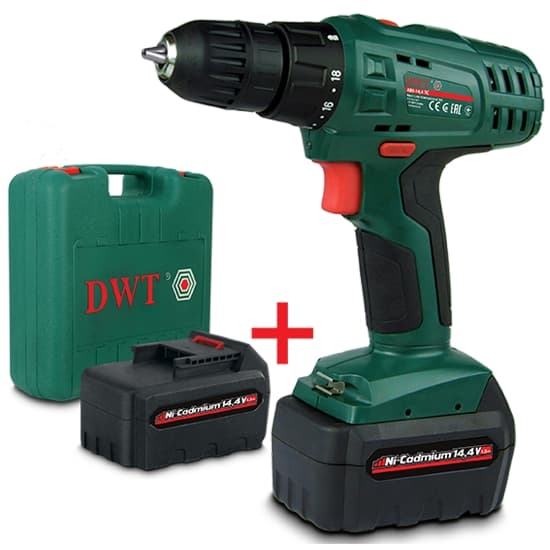 Дрель-шуруповерт DWT ABS-14,4 TC-2 BMC
