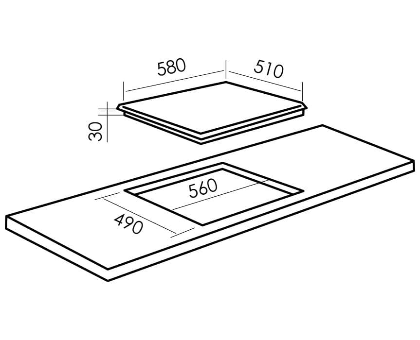 Электрическая варочная панель MBS PE-610