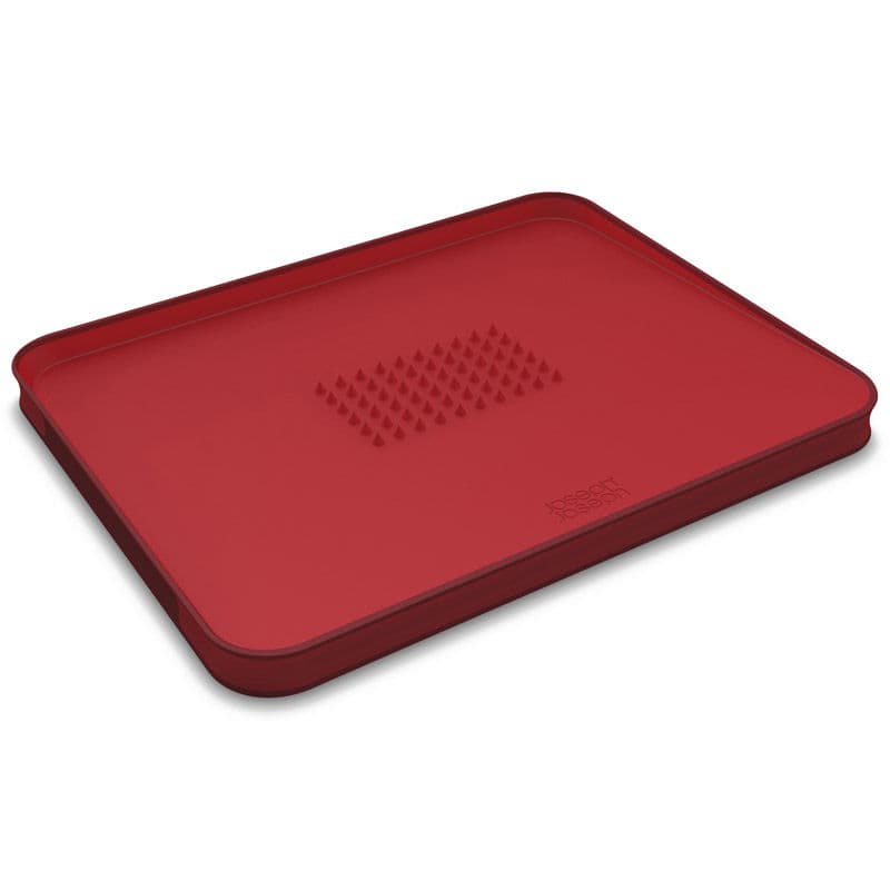 Доска разделочная для мяса Joseph Joseph CutCarve Plus двухсторонняя большая красная 60004
