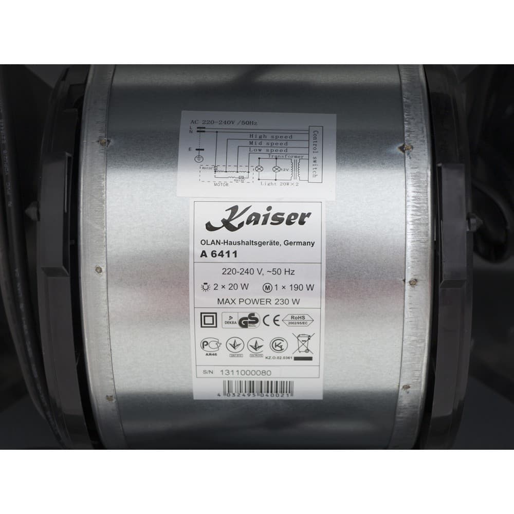 Пристенная вытяжка Kaiser А 6411