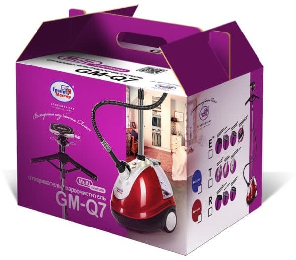 Отпариватель Grand Master GM-Q7Multi-R red