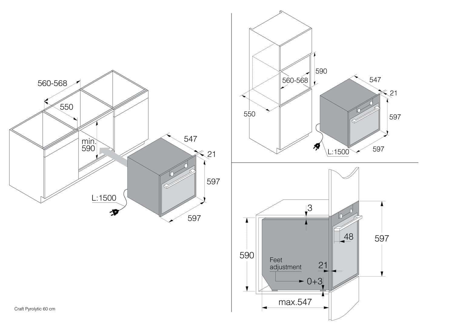 Электрический духовой шкаф Asko OP8687S