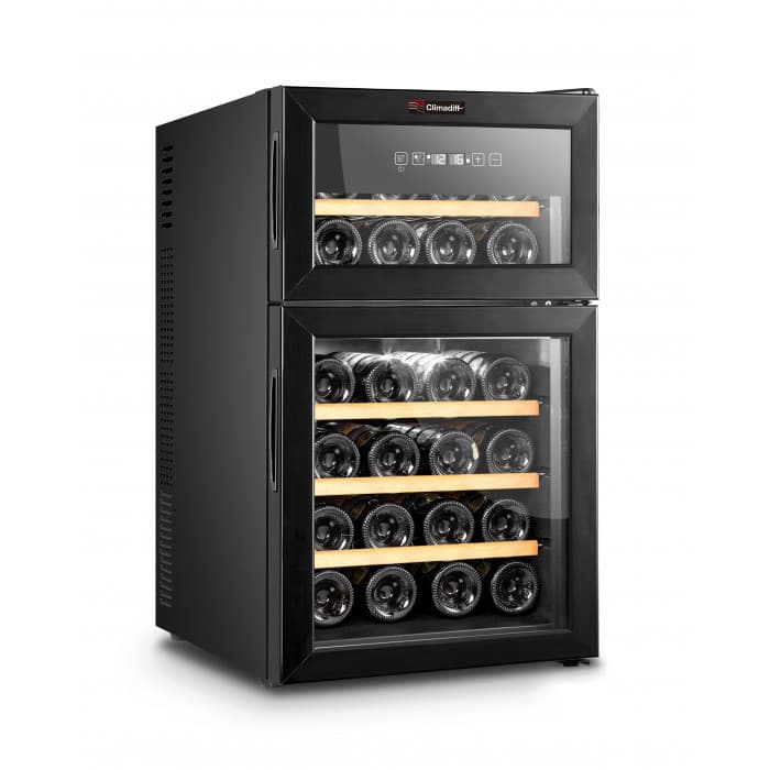 Отдельностоящий винный шкаф Climadiff DOPPIOVINO24