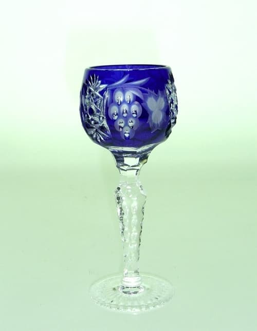Рюмка для ликера Ajka Crystal Grape Cobalt blue 60 мл