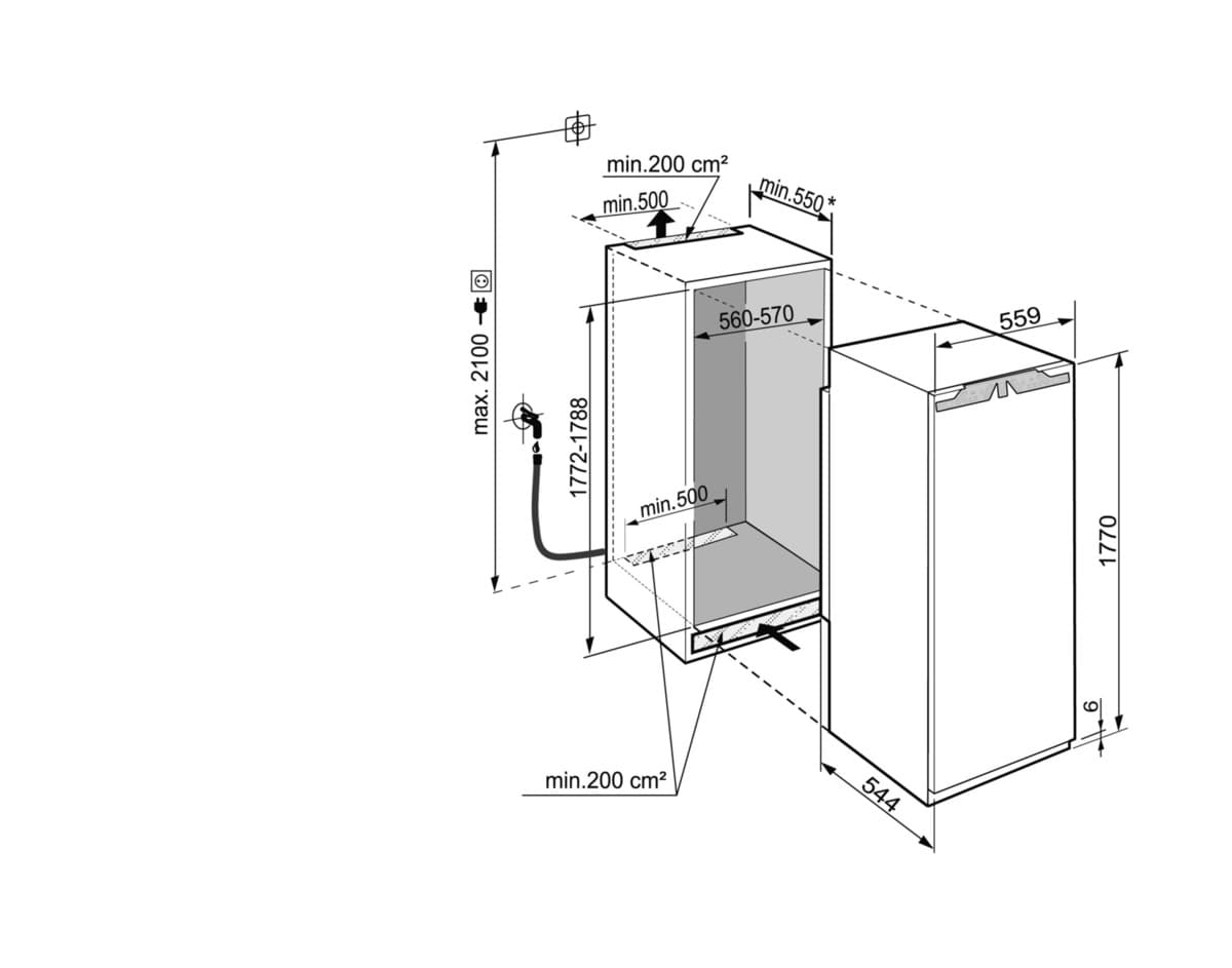 Встраиваемый морозильник Liebherr SIGN 3576