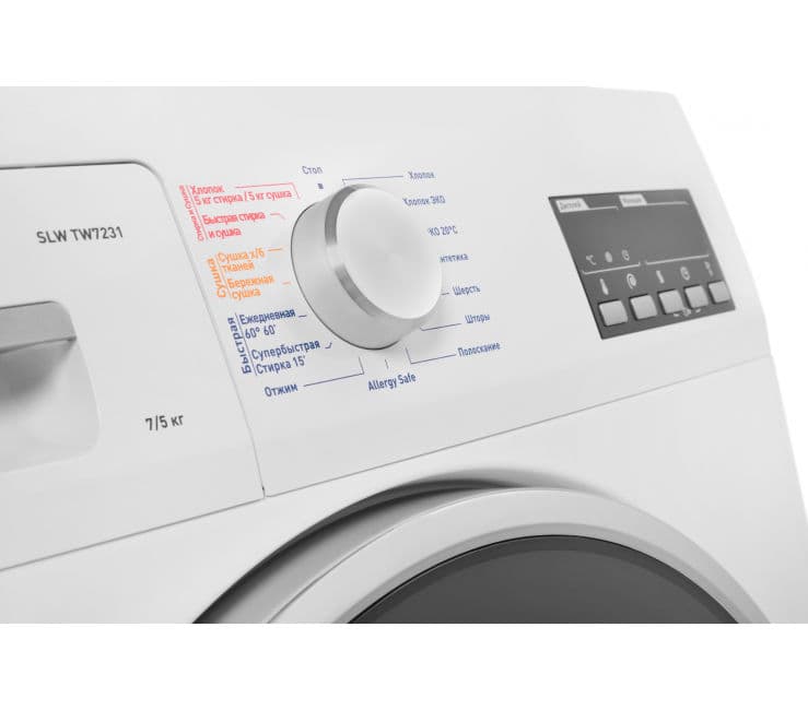 Отдельностоящая стиральная машина с сушкой Schaub Lorenz SLW TW7231