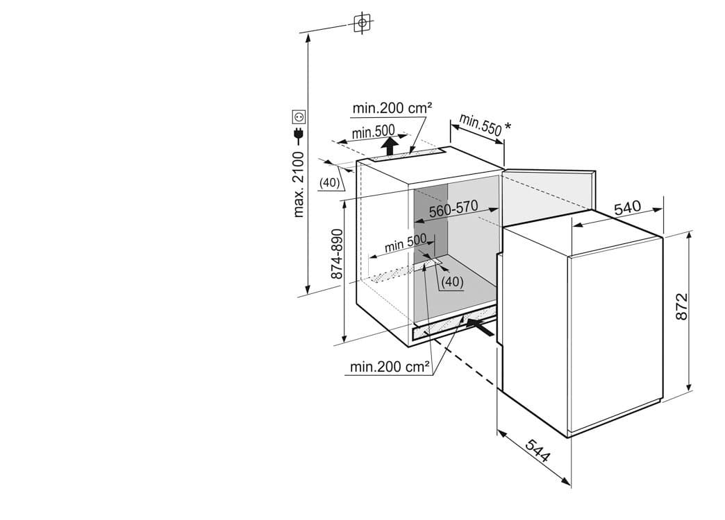 Встраиваемый морозильник Liebherr IGS 1624