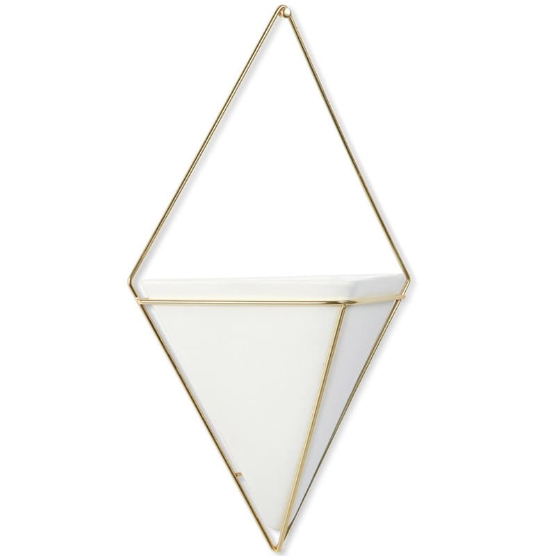 Декор для стен Umbra 470752-524 Trigg большой белый/латунь