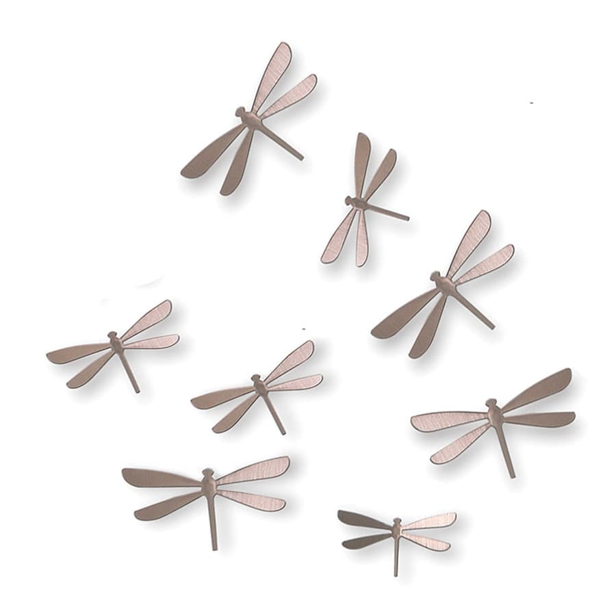 Декор для стен Umbra 470787-558 Wallflutter 8 элементов никель