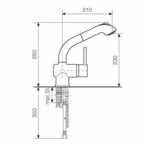Смеситель Italmix INDUSTRIAL ID 0820 CHR