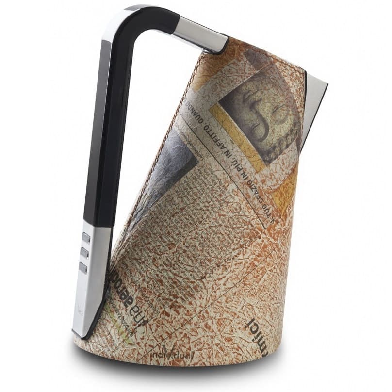 Чайник Bugatti VERA Leather Newspaper