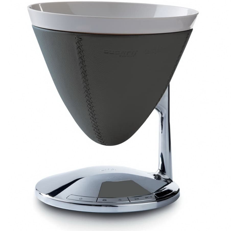 Весы кухонные Bugatti UMA Leather Grey
