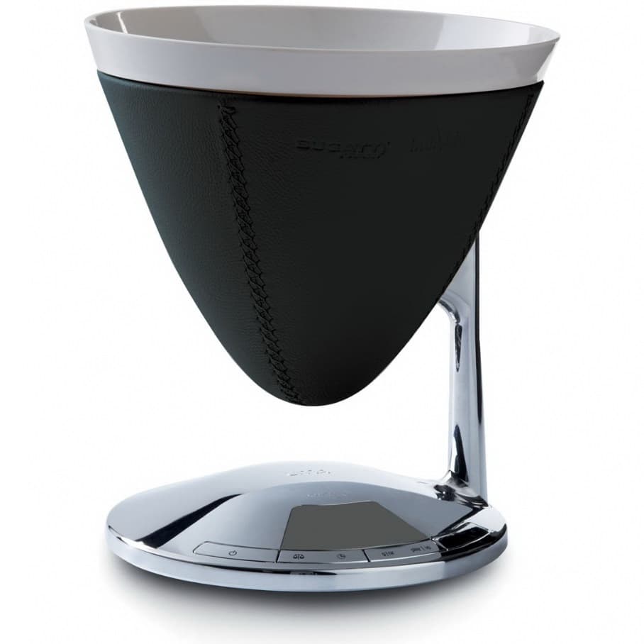 Весы кухонные Bugatti UMA Leather Black