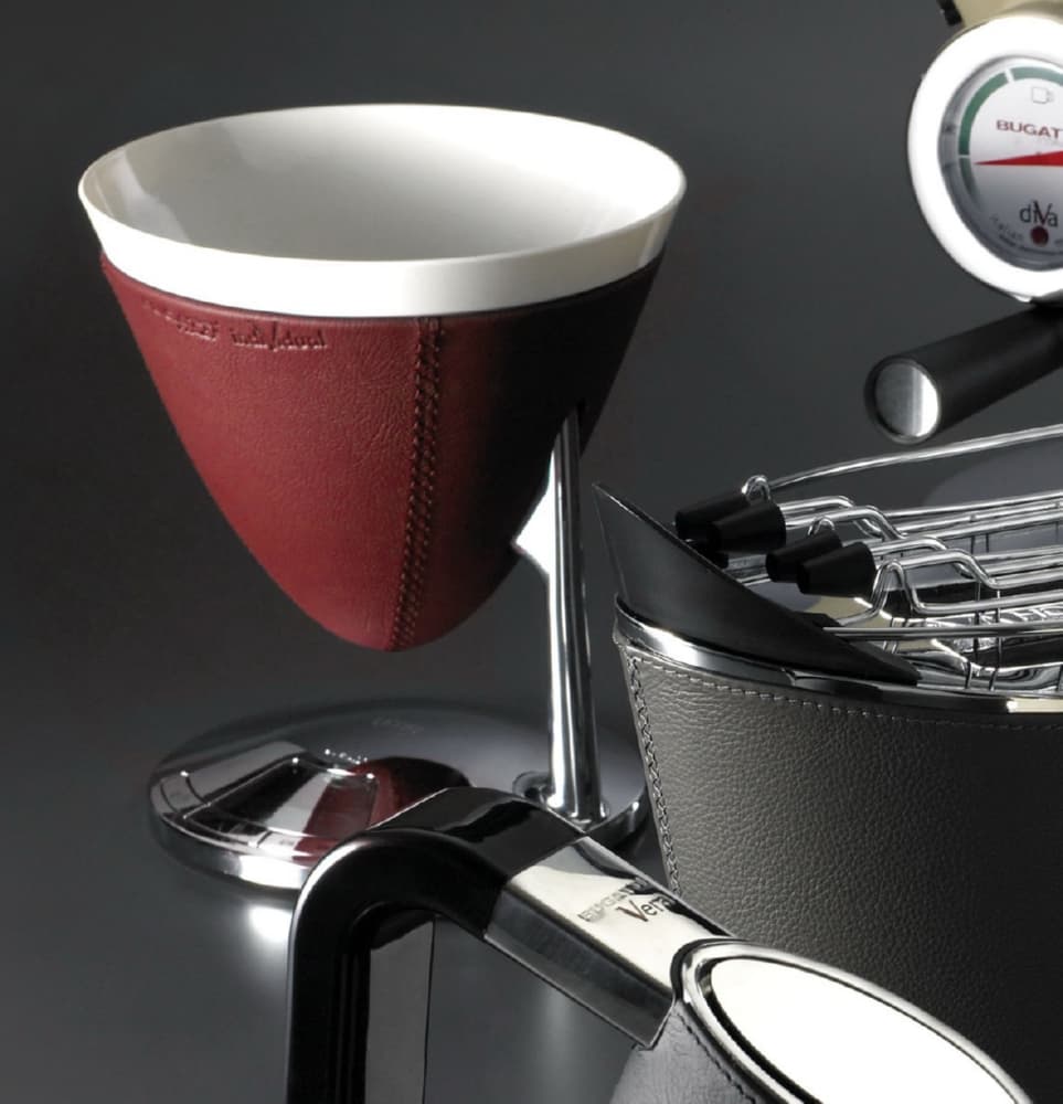 Весы кухонные Bugatti UMA Leather Red