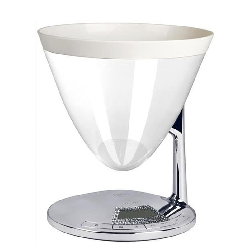 Весы кухонные Bugatti UMA 160 White Swarovski