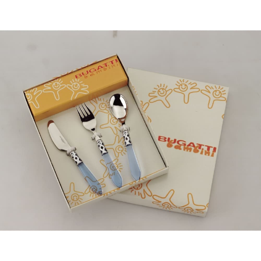 Детский набор из 3-х столовых приборов Bugatti 07-S42237T