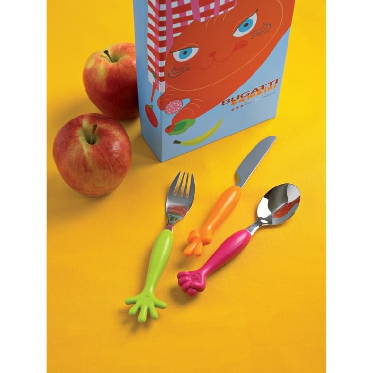 Детский набор из 3-х столовых приборов Bugatti 07-SH11