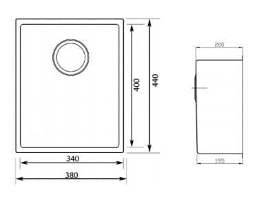 Кухонная мойка Seaman Eco Marino SME-380.A