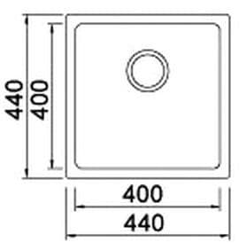 Кухонная мойка Seaman Eco Roma SMR-4444A.A