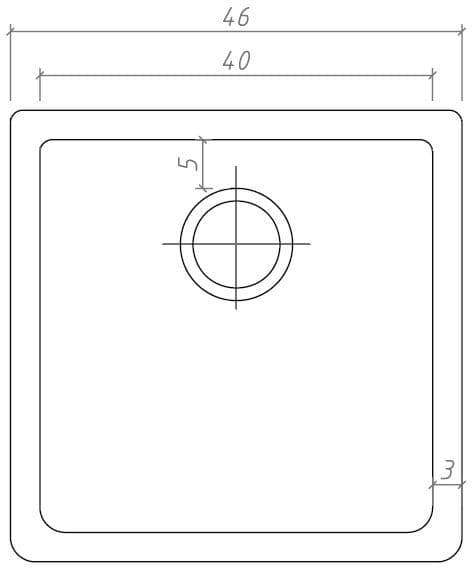 Кухонная мойка Seaman Natural Genova SMC-4646E-Supreme.A