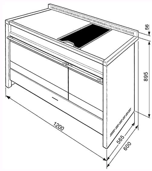 Варочный центр Smeg A3-81