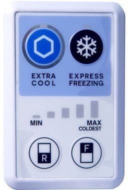 Отдельностоящий двухкамерный холодильник Sharp SJXE55PMWH