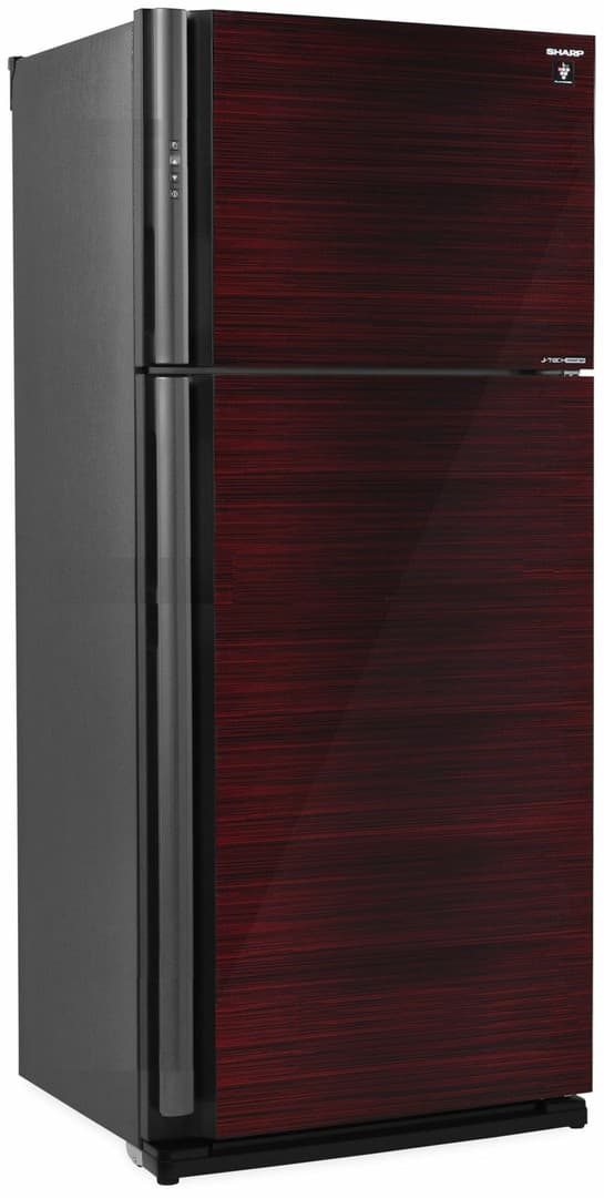 Отдельностоящий двухкамерный холодильник Sharp SJXP59PGRD