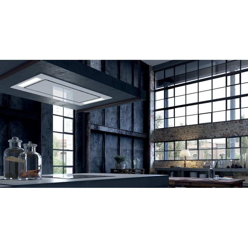 Потолочная вытяжка Faber HEAVEN GLASS 2.0 WH FLAT A120