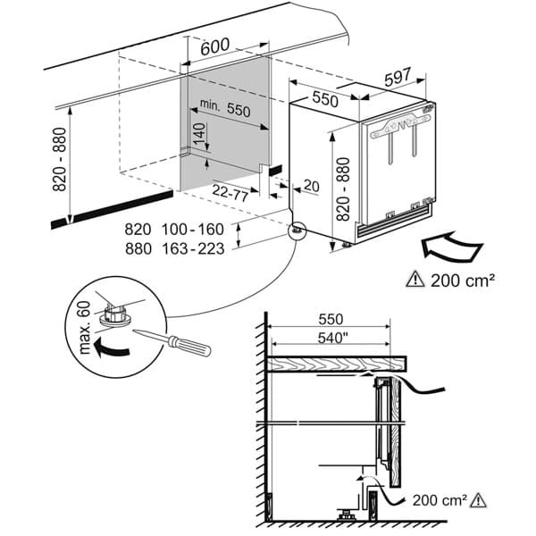 Встраиваемый морозильник Liebherr SUIG 1514