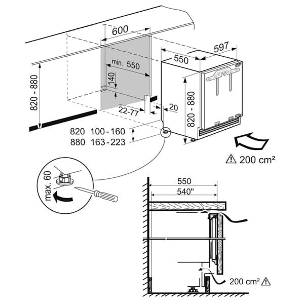 Встраиваемый морозильник Liebherr SUIGN 1554