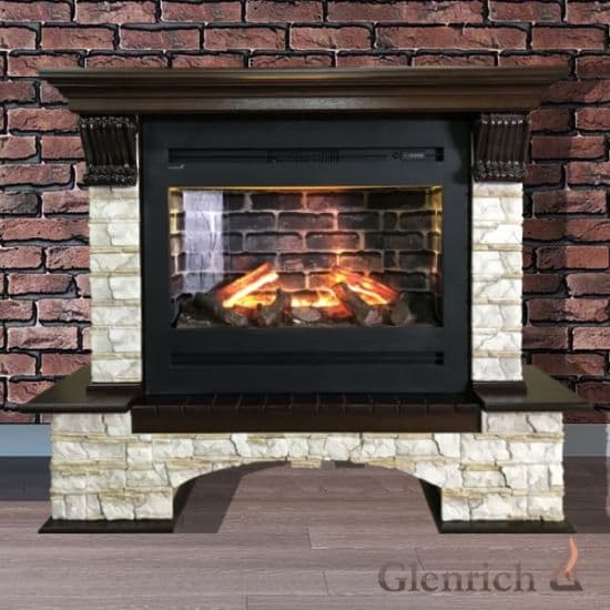 Каминокомплект Glenrich Бостон Rumba 3D