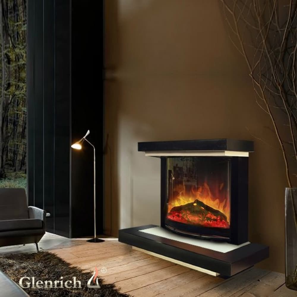 Каминокомплект Glenrich Атлант Rondo S36 венге