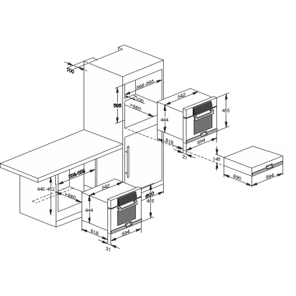 Встраиваемая пароварка Kaiser EH 6312