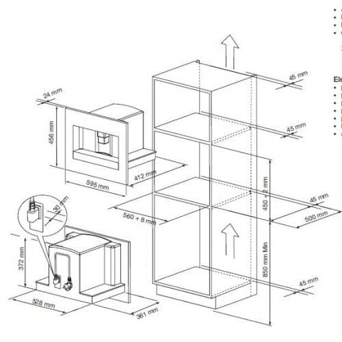Встраиваемая кофемашина Lofra YRBI66T