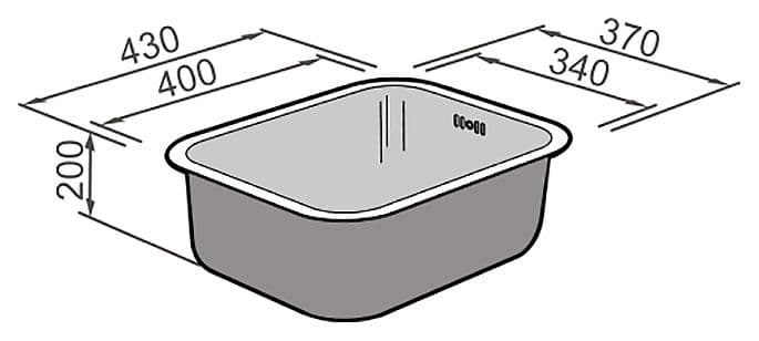 Кухонная мойка Rodi BRASILIA UNDER