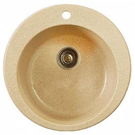 Кухонная мойка Whinstone АРГО А04 СВЕТЛО-БЕЖЕВЫЙ
