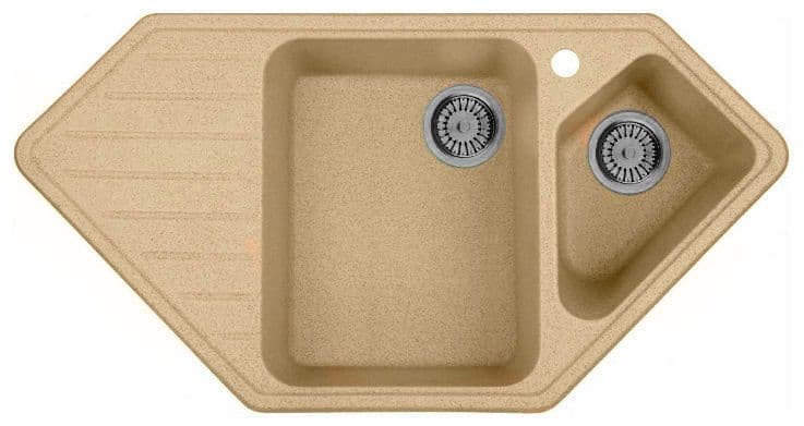 Кухонная мойка Whinstone АНДОРА Е04 БЕЖЕВЫЙ