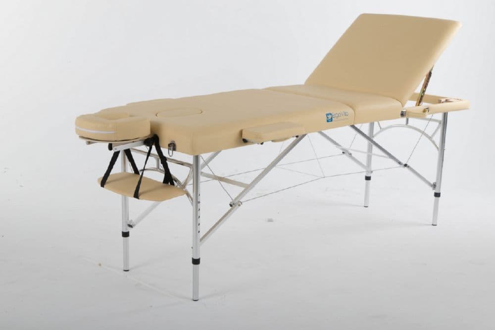 Массажный стол ErgoVita MASTER ALU PLUS Бежевый