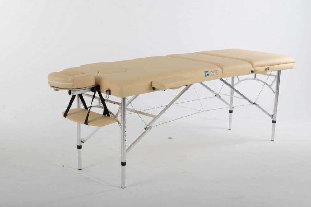 Массажный стол ErgoVita MASTER ALU PLUS Бежевый